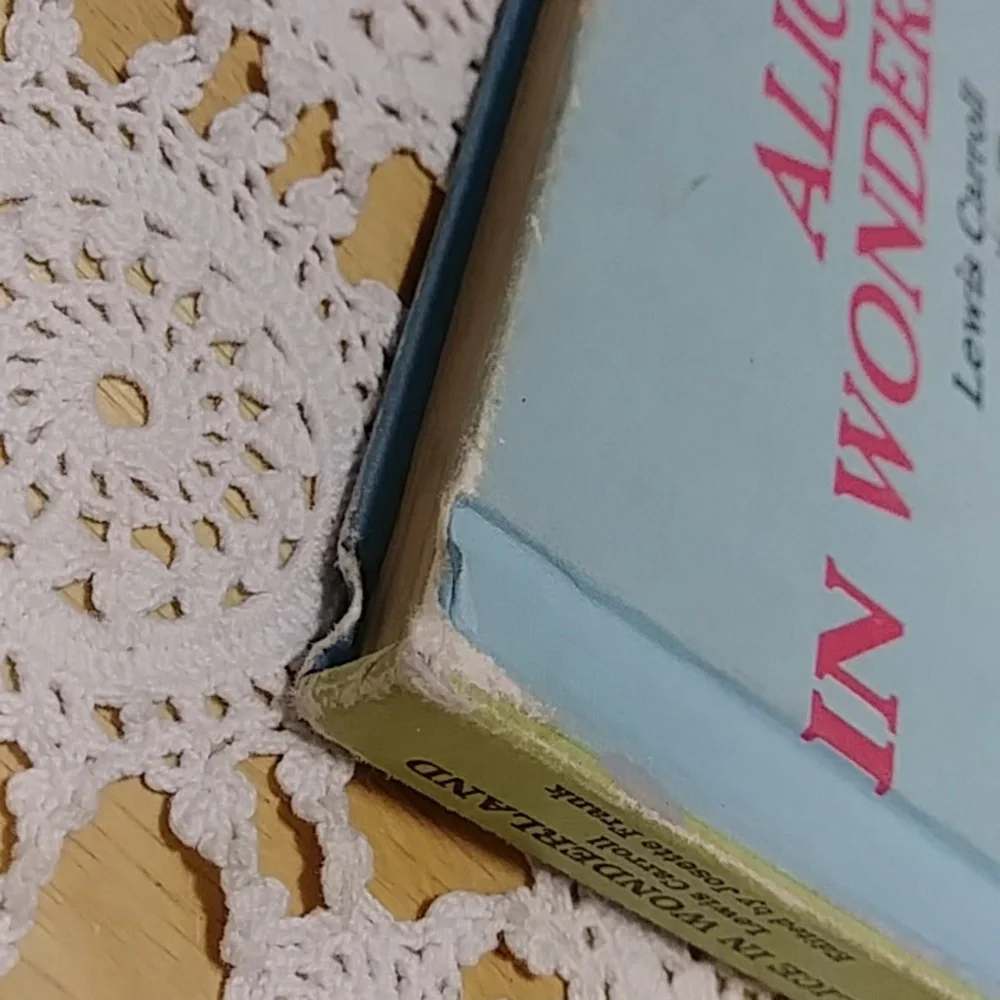 Vintage Peter Pan and Alice in Wonderland book